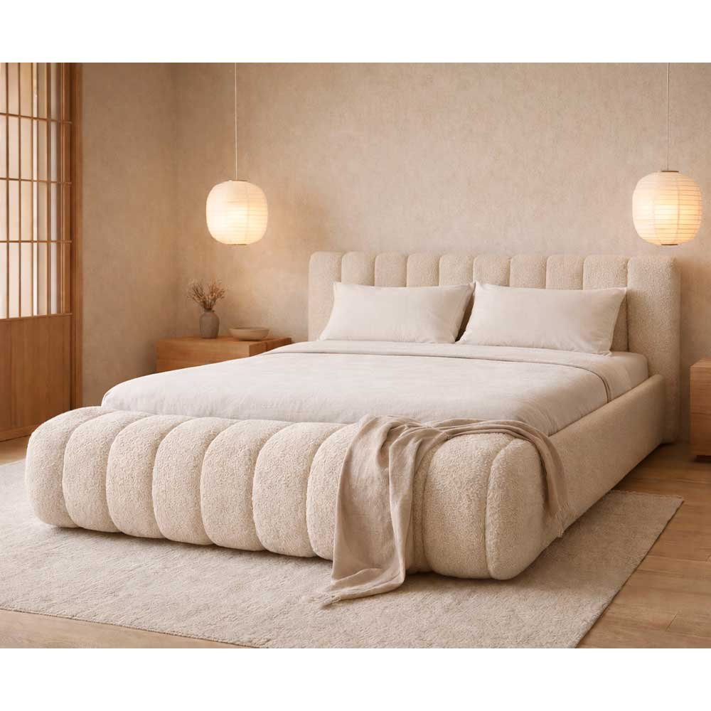 Cama Casal Estofada Yume