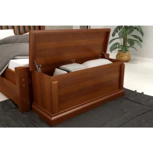 Baú Trento de Madeira Maciça 2 Medidas