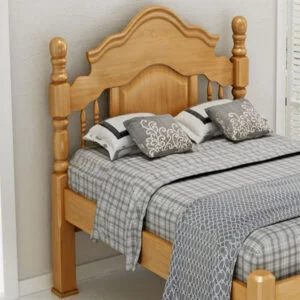 Cama Queen Milão de Madeira Maciça 160cm