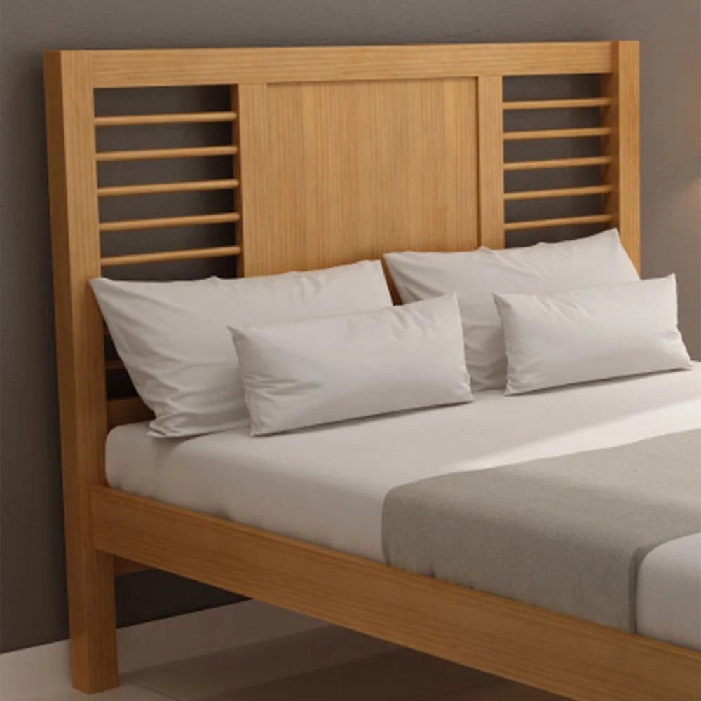 Cama Queen Nápoles de Madeira Maciça 160cm - Imagem 2