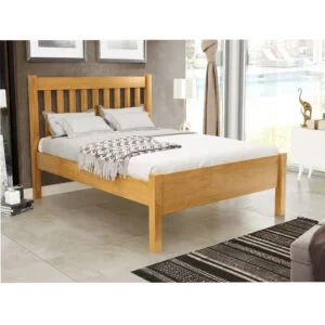 Cama Queen Palermo de Madeira Maciça 160cm