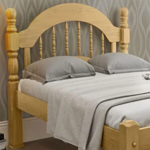 Cama Queen Roma de Madeira Maciça 160cm