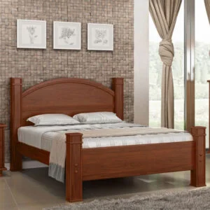 Cama Queen Verona de Madeira Maciça 160cm