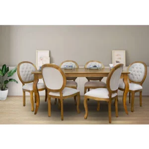 Mesa de Jantar Canadá Madeira Maciça