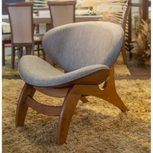 Poltrona Pérola Madeira Maciça