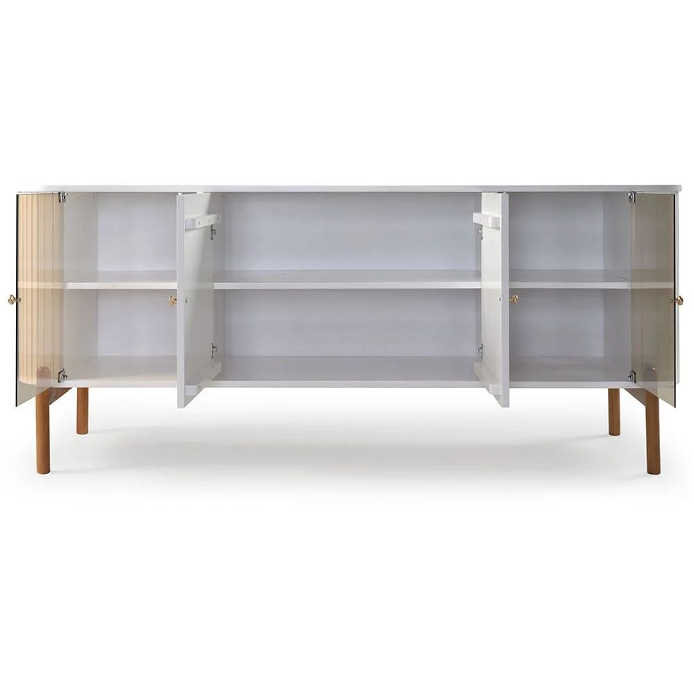 Balcão Aurora 184cm Madeira Maciça