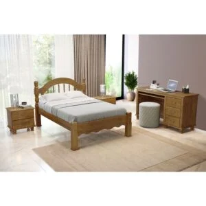 Escrivaninha Roma de Madeira Maciça