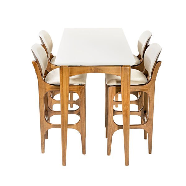 Mesa Bistrô Lisboa Madeira Maciça