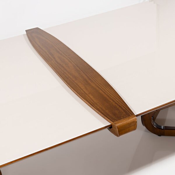 Mesa de Jantar Fenix Tampo Bipartido Madeira Maciça