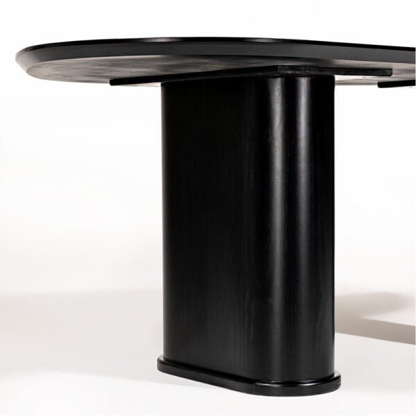 Mesa de Jantar Orgânica Bruxelas Madeira Maciça - Imagem 2