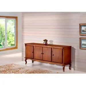Balcão Flórida 4 Portas Madeira Maciça