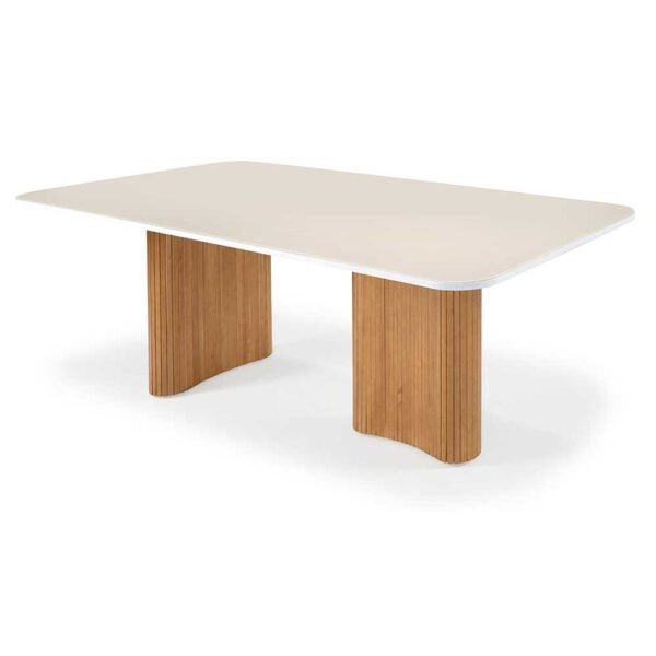 Mesa de Jantar Aurora Madeira Maciça