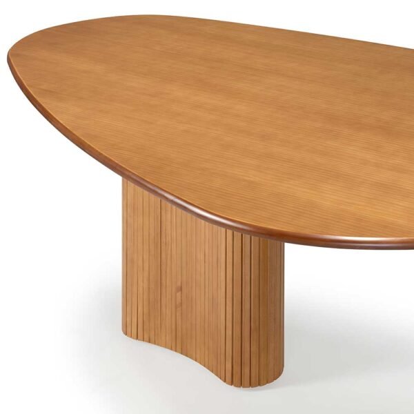 Mesa de Jantar Orgânica Aurora Madeira Maciça