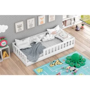 Cama Montessoriana Marsala de Madeira Maciça