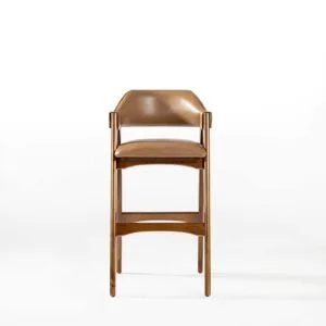 Banqueta Lua (2 Unidades) Madeira Maciça