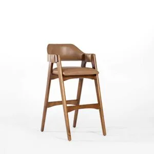 Banqueta Lua (2 Unidades) Madeira Maciça