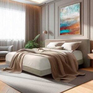 Cama Estofada Safira 1
