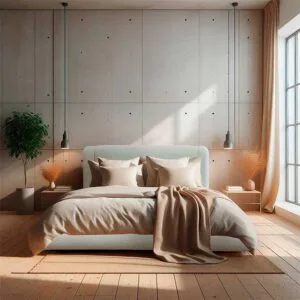 Cama Casal Estofada Serena