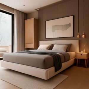 Cama Casal Estofada Yara