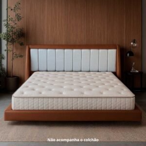 Cama Casal Estofada Tatame