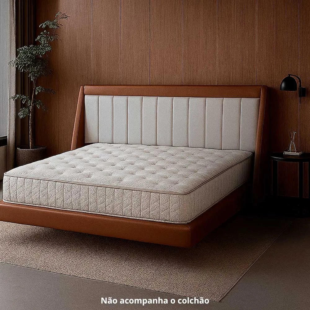 Cama King Estofada Tatame - Imagem 3