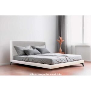 Cama King Estofada Texas