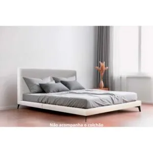 Cama King Estofada Texas