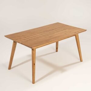 Mesa de Jantar Diamond de Madeira Maciça