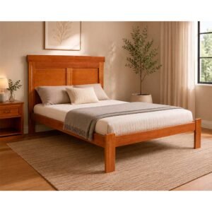 Cama Queen Stella 160 cm de Madeira Maciça