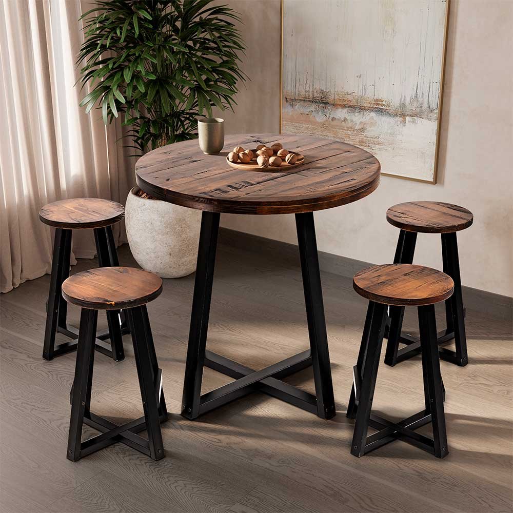 Mesa Bistrô London de Madeira Maciça