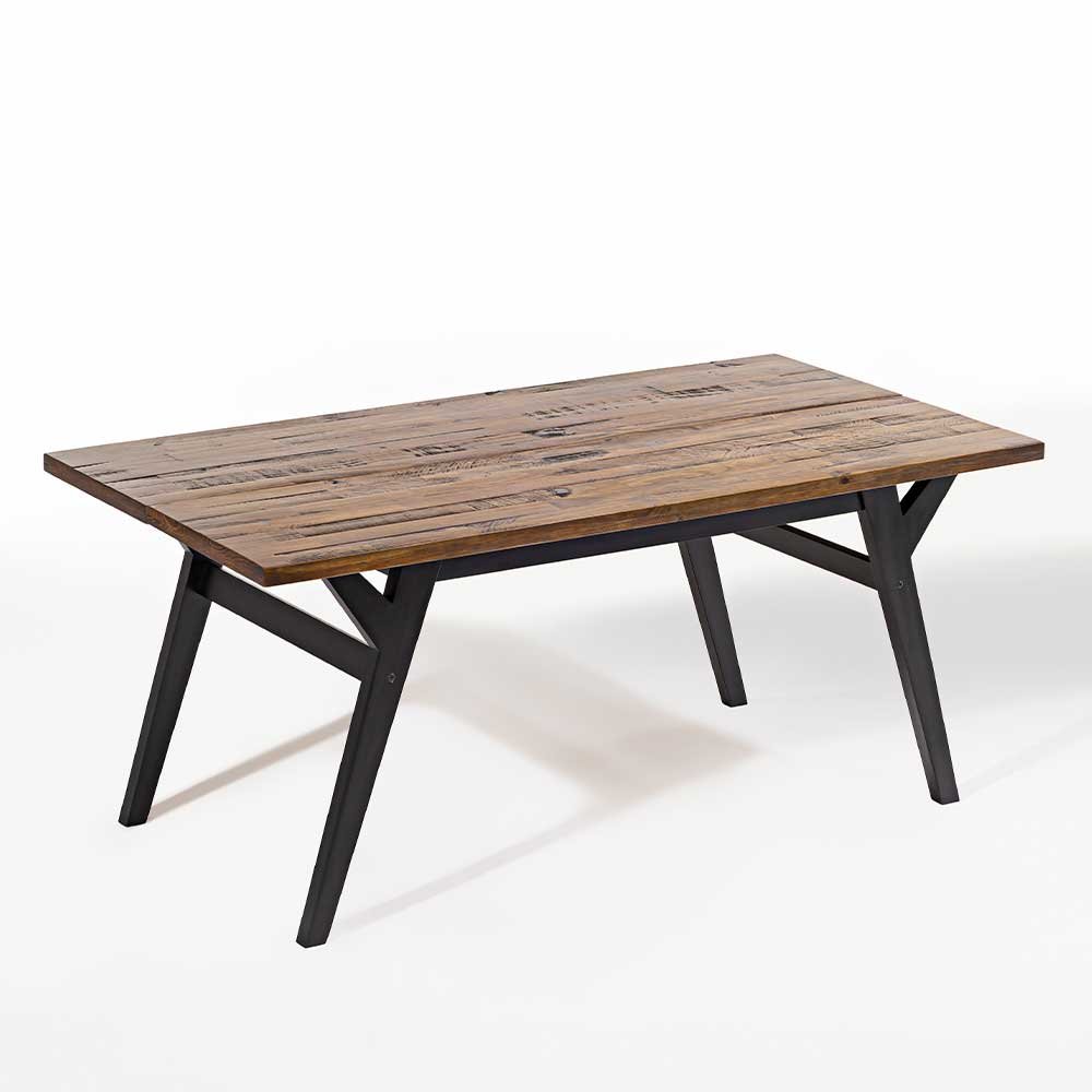 Mesa de Jantar Ives de Madeira Maciça